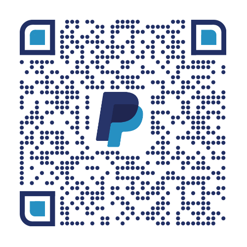 PayPal donation QR code